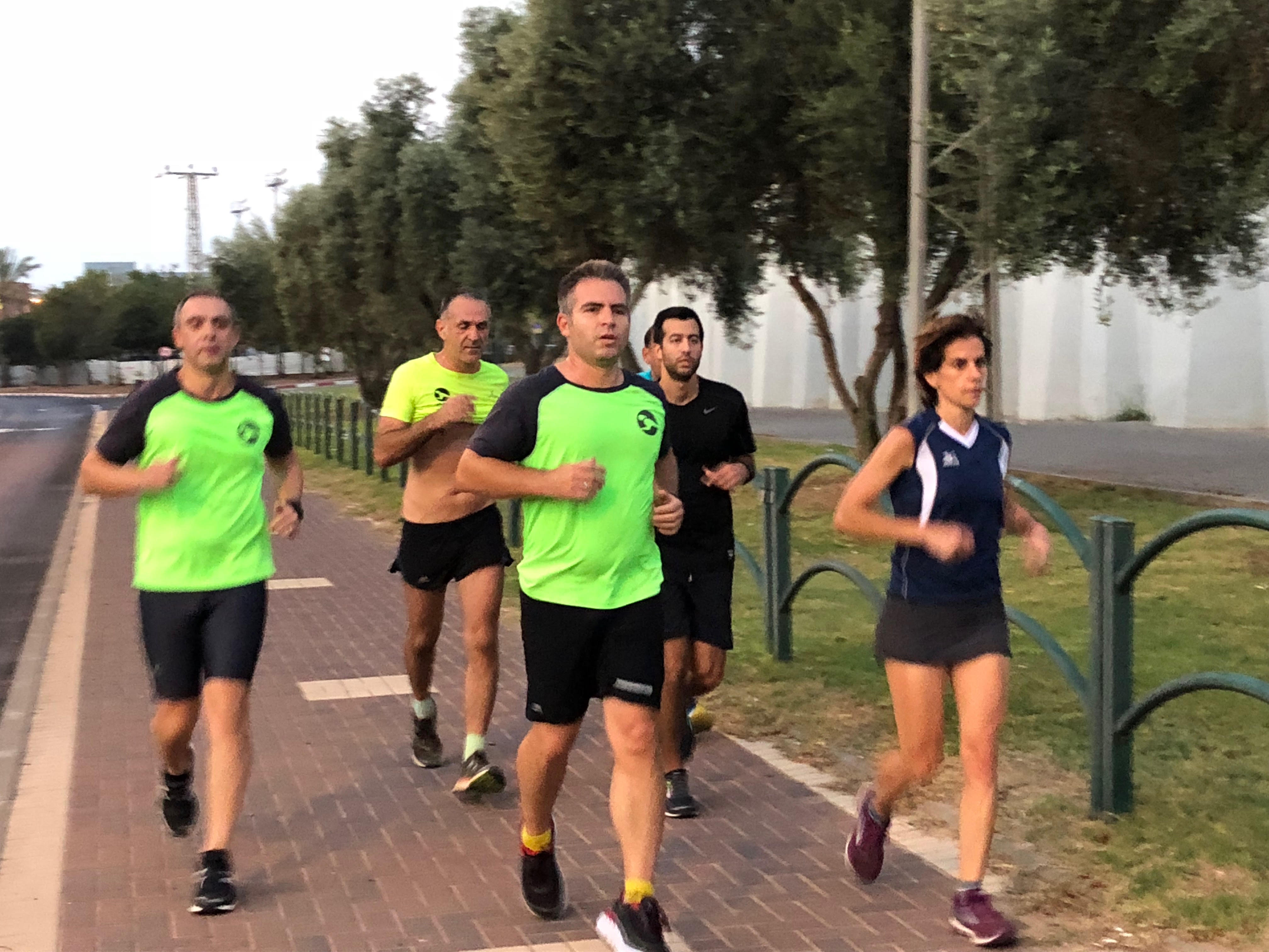 רצים עם אסף - אימון קשוח !