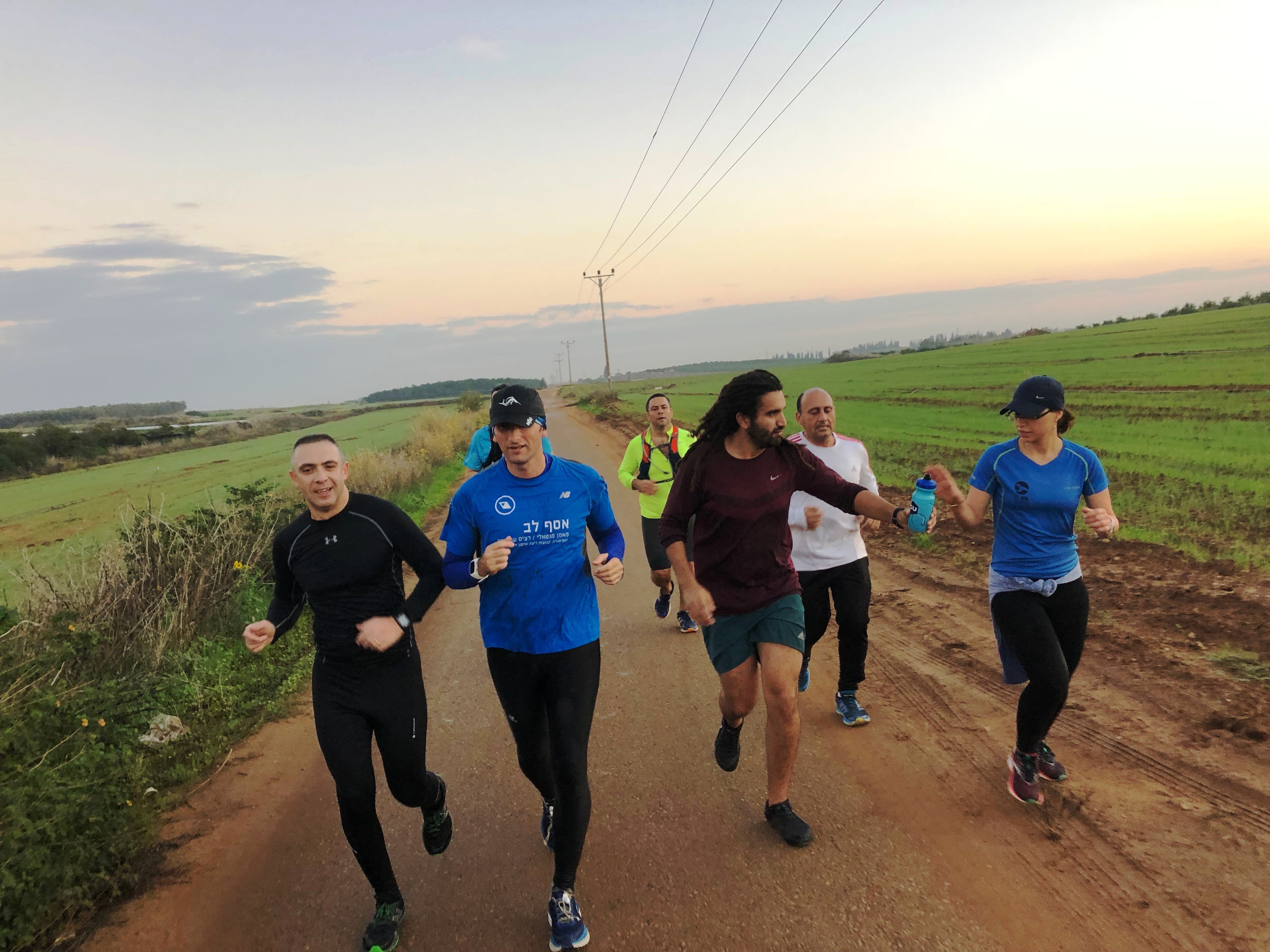 יעקב אושרי וקרן - ריצת שטח