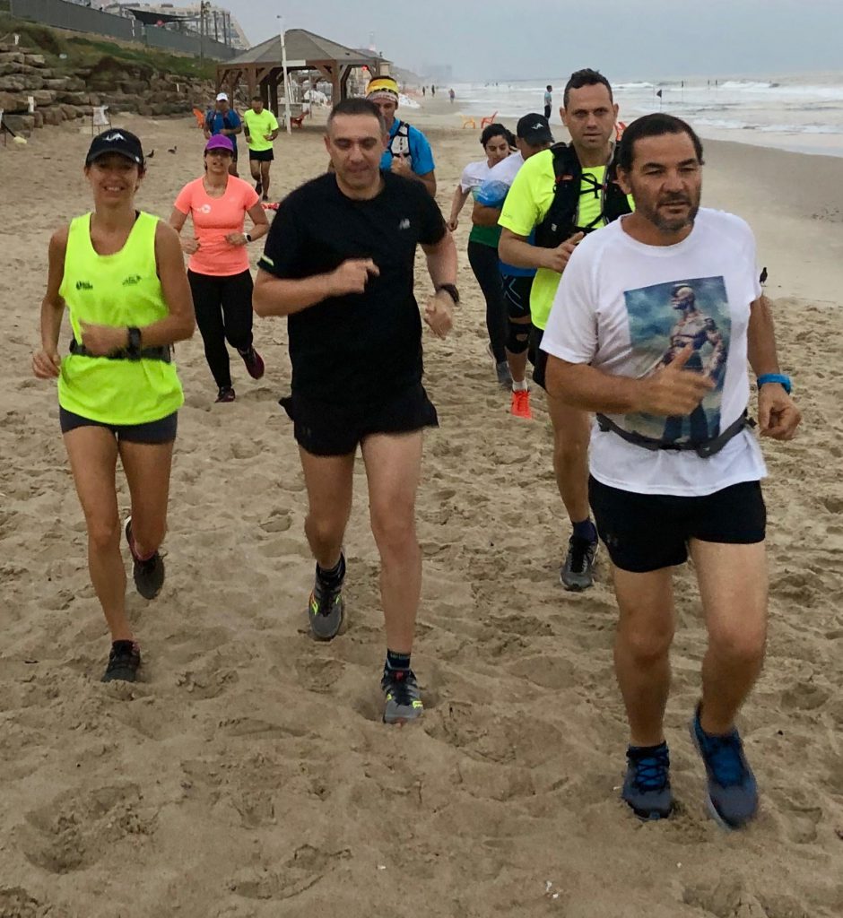 אימון חול רך! קצת מזכיר מדרגות ובמיוחד כאשר עולה הקצב