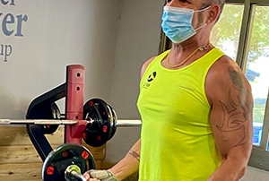 ימי קורונה - אסף לב בחדר כושר