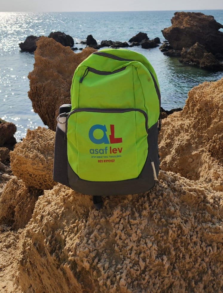 אימונים בים עם אסף לב: הליכה, מטקות, שחייה ו swim rum כתמיד - קרדיט לצלמת הנהדרת: חמי טמיר