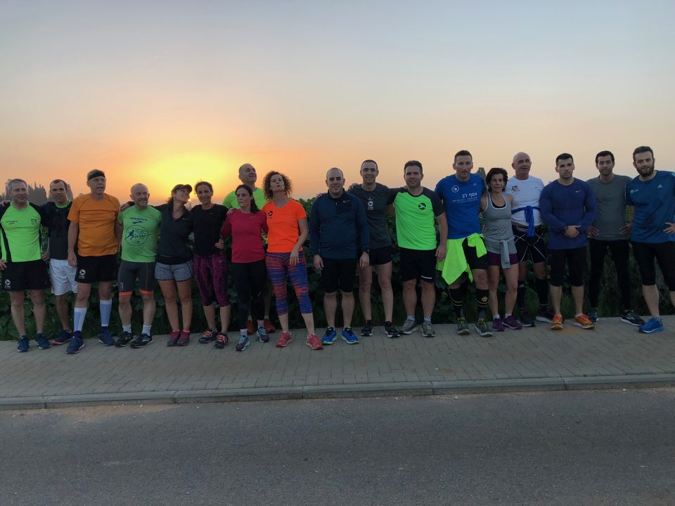 קבוצת ריצה לגילאי 40 פלוס בכפר - סבא