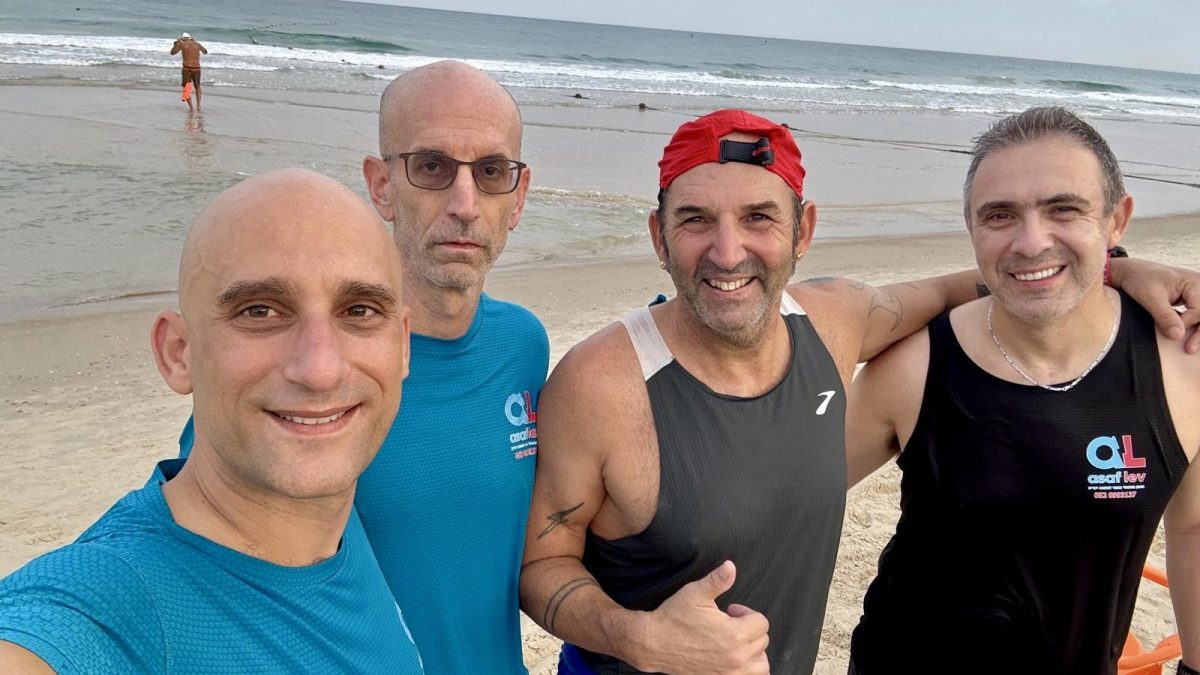 פעילות גופנית אחריי גיל 40 בכפר - סבא, בטבע ובים: רצים עם אסף"
