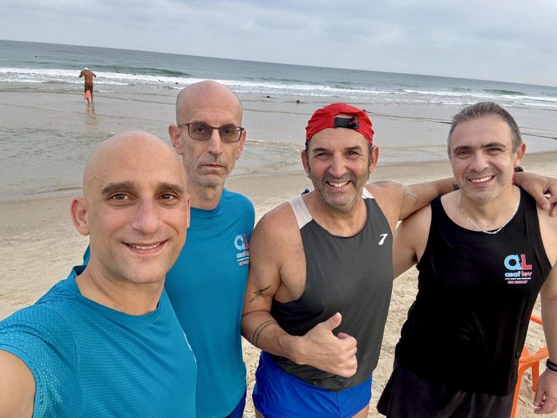 פעילות גופנית אחריי גיל 40 בכפר - סבא, בטבע ובים: רצים עם אסף"