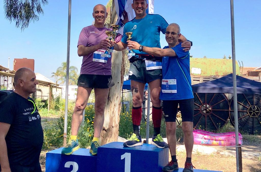 אסף לב - פודיום במרוץ לכיש הקסום על שם אמיר מימוני - איש כוחות הבטחון